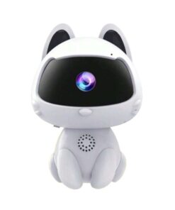 Delay-Free Motion Detection Cute Cat Camera - White