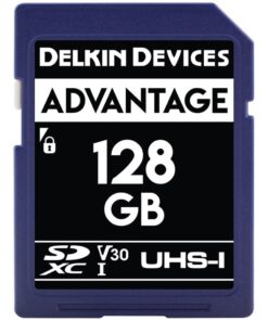 Delkin Devices Advantage 128GB UHS-I SDXC Memory Card (100MB/s)