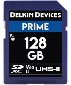 Delkin Devices Prime 128GB UHS-II SDXC Memory Card (280MB/s)