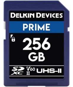 Delkin Devices Prime 256GB UHS-II SDXC Memory Card (280MB/s)