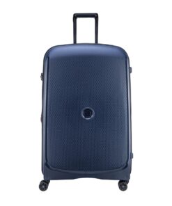 Delsey Belmont Plus 83cm Check-In Trolley Hard Case TSA Lock 4D Wheels - Navy