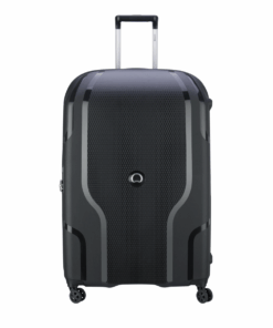 Delsey Clavel 55cm Hard Case Cabin Trolley Case Recycled Polypropylene - Black