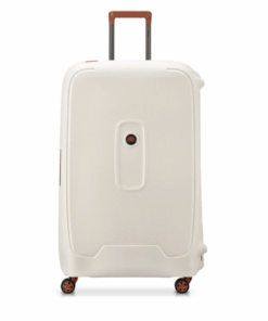 Delsey - Moncey 4-Wheel Trolley Case Cabin Hard Luggage with TSA Lock - 55cm - Angora