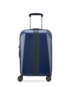 Delsey Promenade 2.0 55cm Cabin Trolley Expandable Hard Case 4D Wheels - Navy