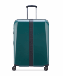 Delsey Promenade 2.0 82cm Check-In Trolley Expandable Hard Case 4D Wheels - Dark Green