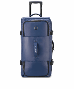 Delsey Raspail Roller Duffle Bag 73cm - 2 Wheel - Waterproof - TSA Lock - Blue