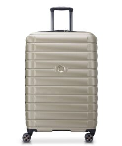 Delsey Shadow 5.0 70cm 4 Wheel Trolley Case Hard Luggage With Tsa Lock - Gold