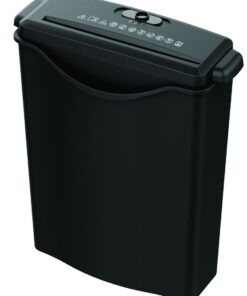 DELTA 5-Sheet Strip-Cut Shredder - Black