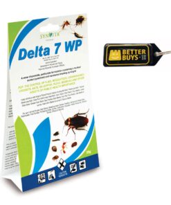 Delta 7 WP Pesticide- Insect Repellent - Ants-Flies & Fleas 5Pack & Keyring