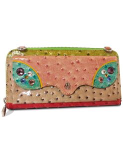 Designer Wallet Brown and Red