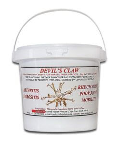 Devilâs Claw Feed Supplement for Arthritis & Poor Joint Mobility
