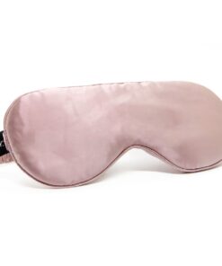 Dewy - Silk Beauty Sleep Eye Mask - 100% Mulberry Silk, Grade 6A, Rose Pink