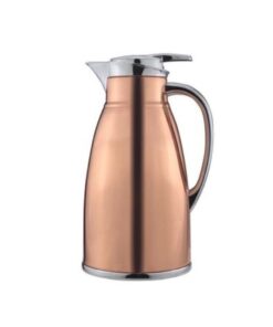 DH - Coffee Pot Thermos Tea Maker Turkish Handle Vacuum Flask - 1.9L - Copper Gold