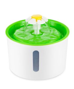 DHAO Automatic Pet Water Flower Fountain Dog/Cat Health Caring 1.6L