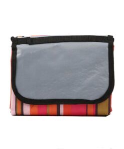 DHAO-Durable Oxford Foldable Outdoor Picnic Mat With Tote And Bag - Red