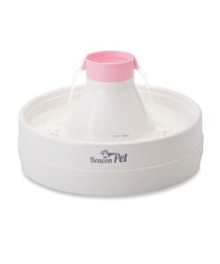 DHAO Pet Drinking Fountain Quiet Automatic or Cat and Dog 3L - Pink