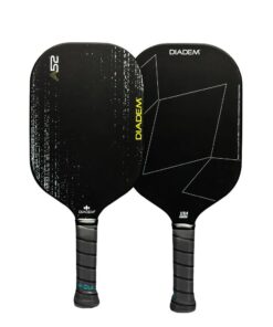 Diadem A52 Pickleball Paddle - Black, White