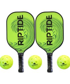 Diadem Riptide Pickleball Paddle Starter Pack (2 Paddles + 3 Balls)