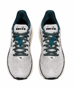 Diadora Equipe Nucleo Men's Running Shoes - Silver DD/Black/Mediterranea - UK 6