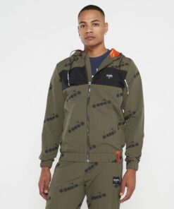 Diadora Gita Jacket - Olive Green - M