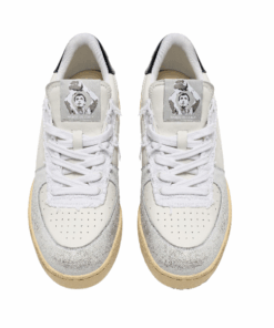 Diadora Heritage -Mi Basket Low Pivot Italia - White - UK 8