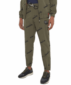 Diadora Onda Track Suit Pants - Olive Green - M