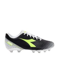 Diadora - Pichichi 6 MG14 Soccer Boots - Black/Yellow Fluo DD/White - UK 6