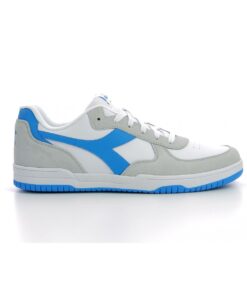 Diadora Raptor Low SL Sneakers - White/Cloissone - UK 8