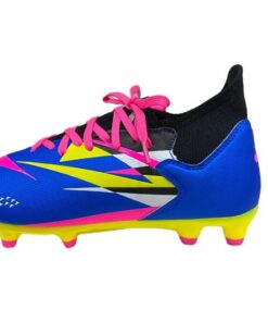 Diadora - Sonic Soccer Boot - Unisex - Blue/Black/Pink - UK 11