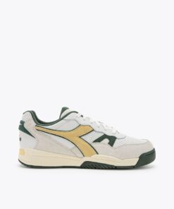 Diadora Winner SL Men's Sneakers - White & Greener Pastures - UK 7