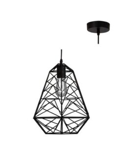 Diamante Pendant - Black