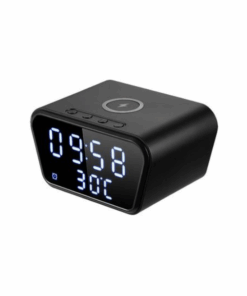 Digital Alarm Clock & Temperature Gauge Cell Phone Charger