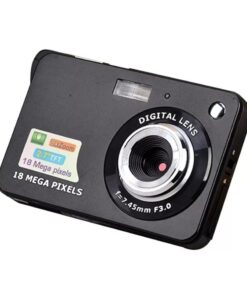 Digital Camera HD TFT LCD Display Video 18MP 720P Anti-Shake Black