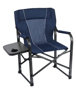 Directors Chairs Portable Folding Camping Chairs For Outdoor Lawn Sports - Blue