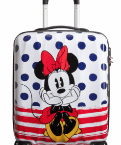 Disney Legends Spinner Minnie Blue Dots Alfatwist Suitcase - 65.0 cm