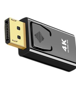 Display Port To HDMI Adapter Compatible With Computer And Laptop
