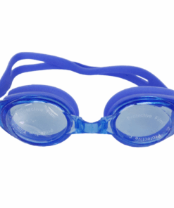 Diving, Skiing and Swimming Goggles Silicone Goggles With Casing - Two Tone Color - Blue