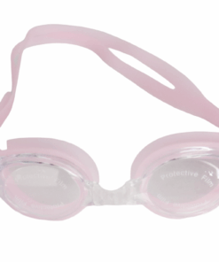 Diving, Skiing and Swimming Goggles Silicone Goggles With Casing - Two Tone Color - pink