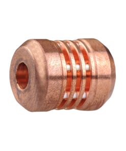 DIY EDC Glow Bar Compatible Lanyard Bead (Titanium/Copper/Brass) - Copper