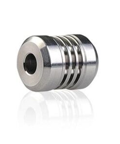 DIY EDC Glow Bar Compatible Lanyard Bead (Titanium/Copper/Brass) - Titanium