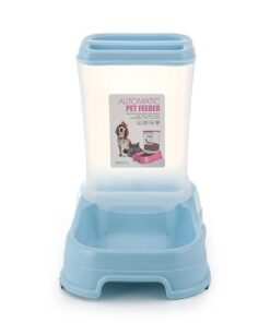 Dog And Cat Automatic Food Dispensers Feeder Bowl and Storage Container