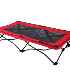 Dog Bed Elevated Cooling Outdoor Dog Bed, Folding Cat/Dog Rack Mesh Dog Bed - L