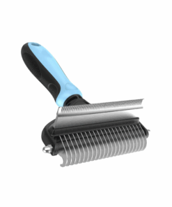 Dog & Cat Brush 2 in 1 Sided Pet Grooming Dematting Fur Comb Tool