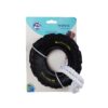 Dog Chew Toy - Tire - BPA-Free Plastic - Black - 12 Pack