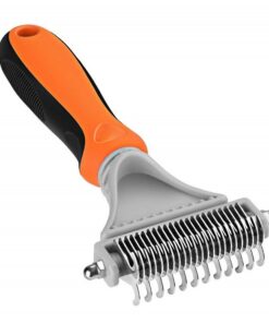 Dog Dematting Comb, Pet Grooming Brush Deshedding Tool [Parallel Import]