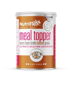 Dog Gravy Meal Topper - Chicken Bone Broth for Dogs - 180g