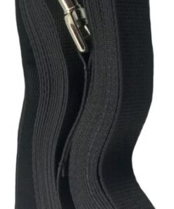 Dog long lead 10m, Black