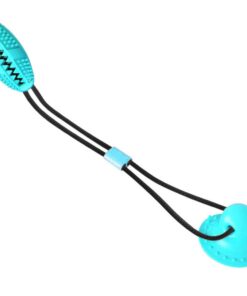 Dog Molar Chewing Ball Toy Pet Tooth Cleaning Suction Cup Leaking Ball