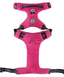 Dog Pet Harness No Pull Outdoor Quality Vest - Pink