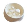 Dog Slow Feeding Bowl(small) - White